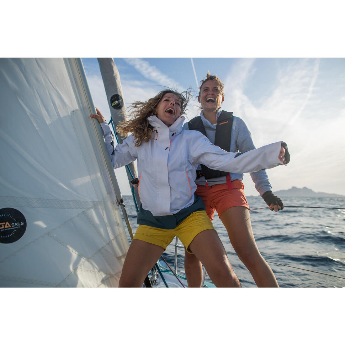 Short de voile femme SAILING 100 Navy