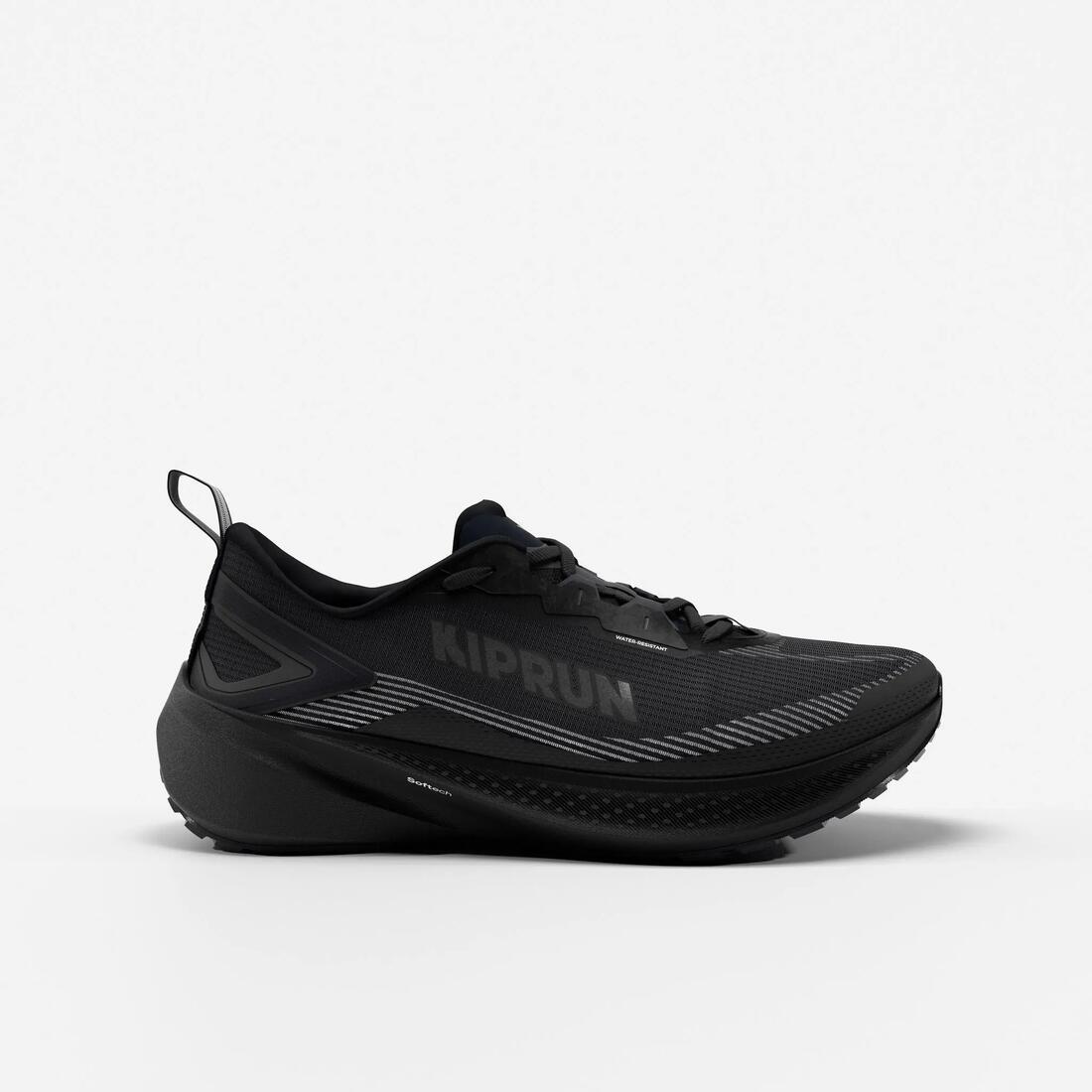 Chaussures running polyvalentes & déperlantes homme, KIPRUN KIPCORE WR, noire