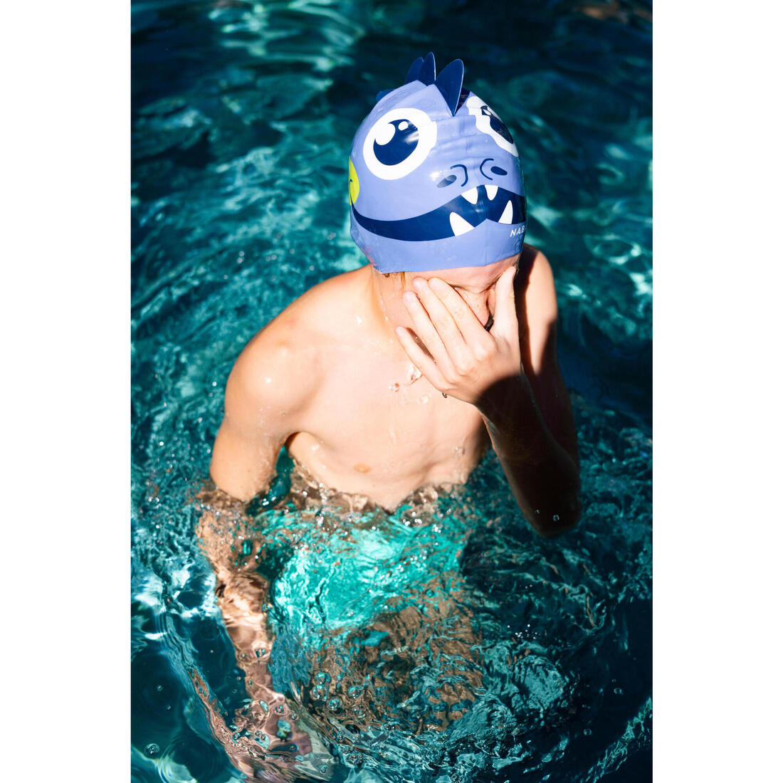 BONNET DE NATATION SILICONE PANDA