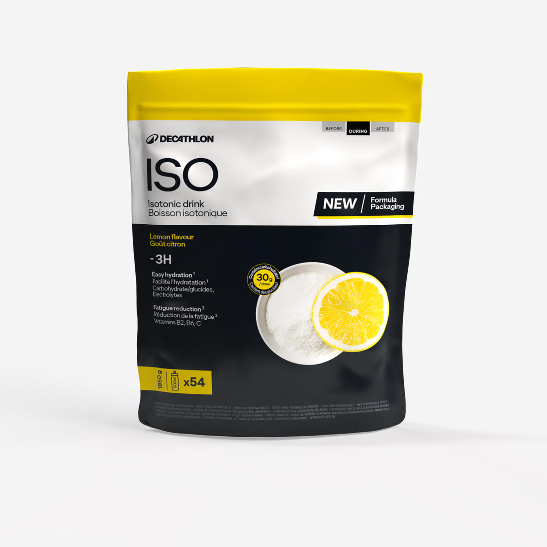 Boisson isotonique en poudre - de 3h, ISO 1,85kg