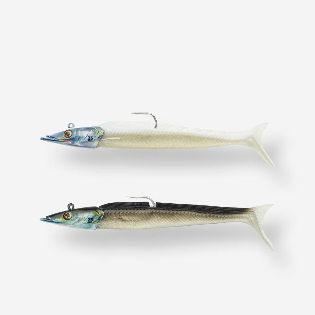 COMBO leurres souples shad lançon EELO 150 18gr FLASHY