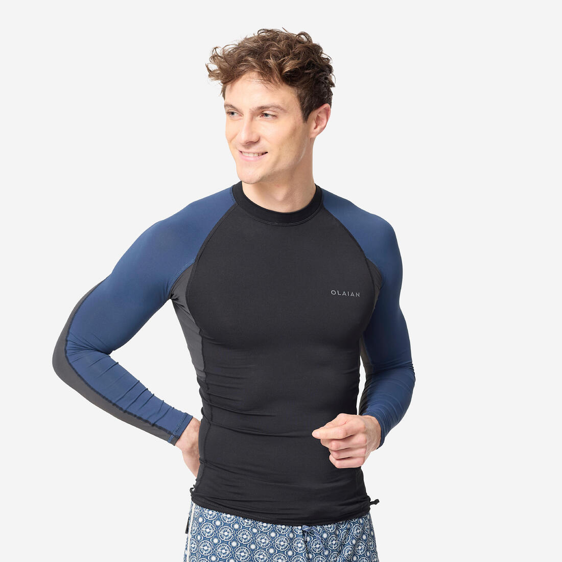 Tee shirt anti uv manches longues Homme - 500