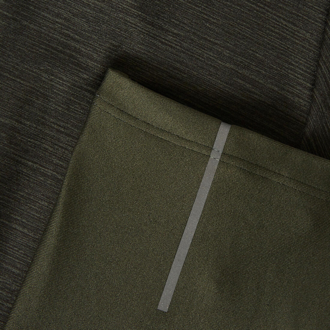 Legging court running respirant femme - Dry+ Feel noir