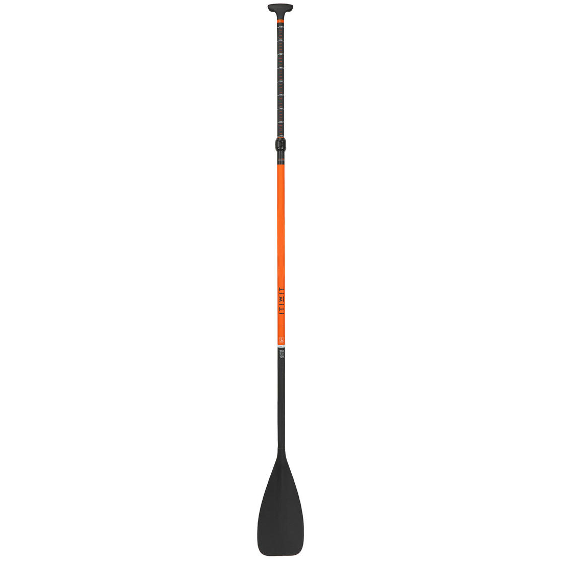 Pagaie de stand up paddle 500 en 3 parties - 170-210 cm fibre et