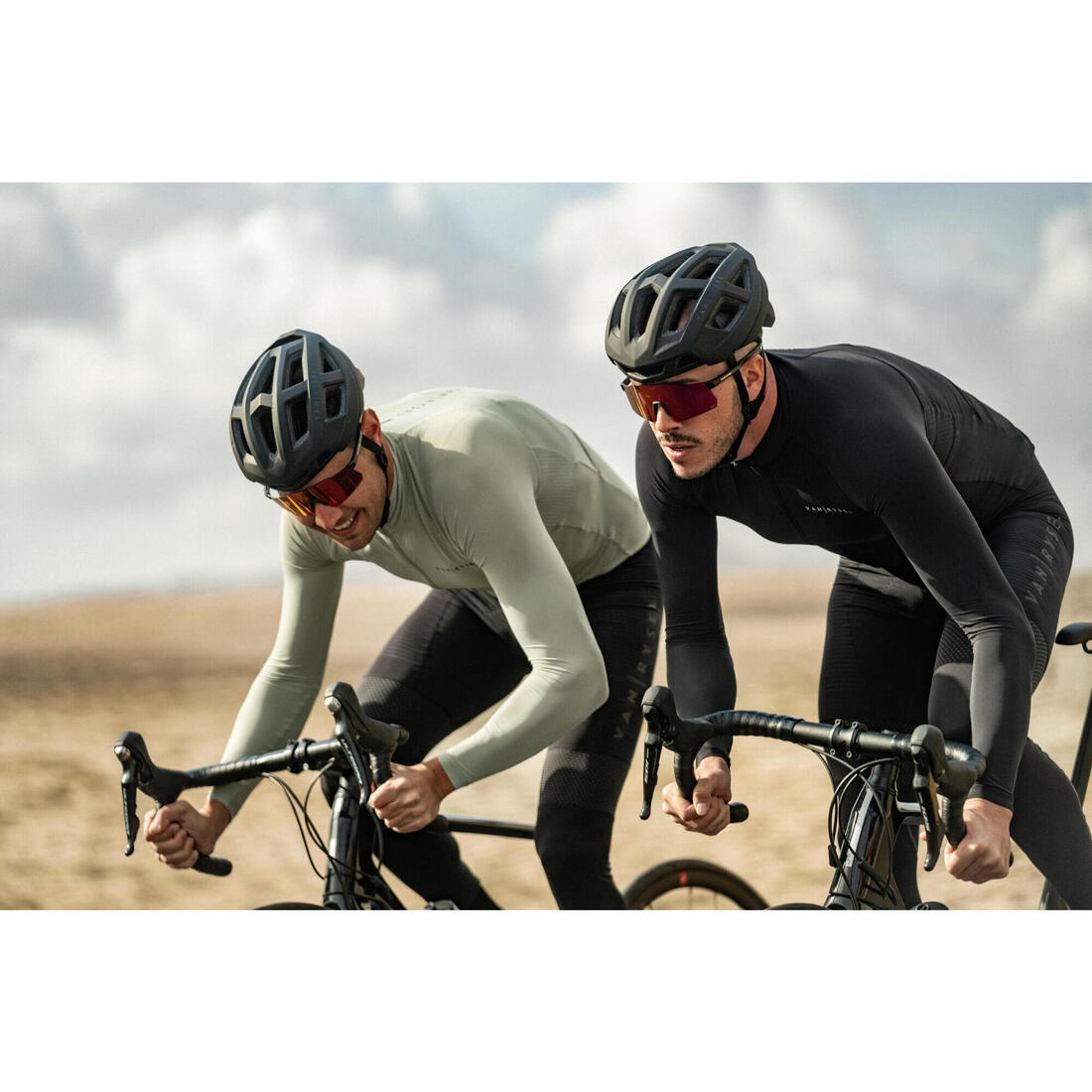MAILLOT VELO ROUTE MANCHES LONGUES MI-SAISON HOMME -RACER