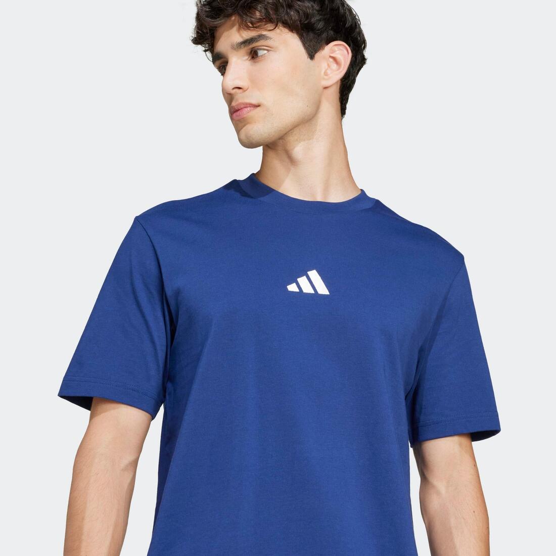 T-shirt de fitness en coton pour homme