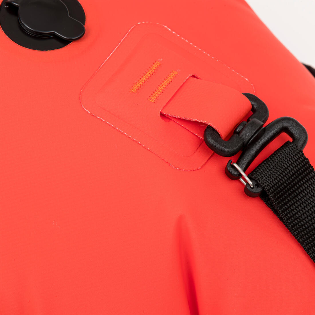 Bouée de nage en eau libre avec compartiment intérieur et filet - OWS500 orange