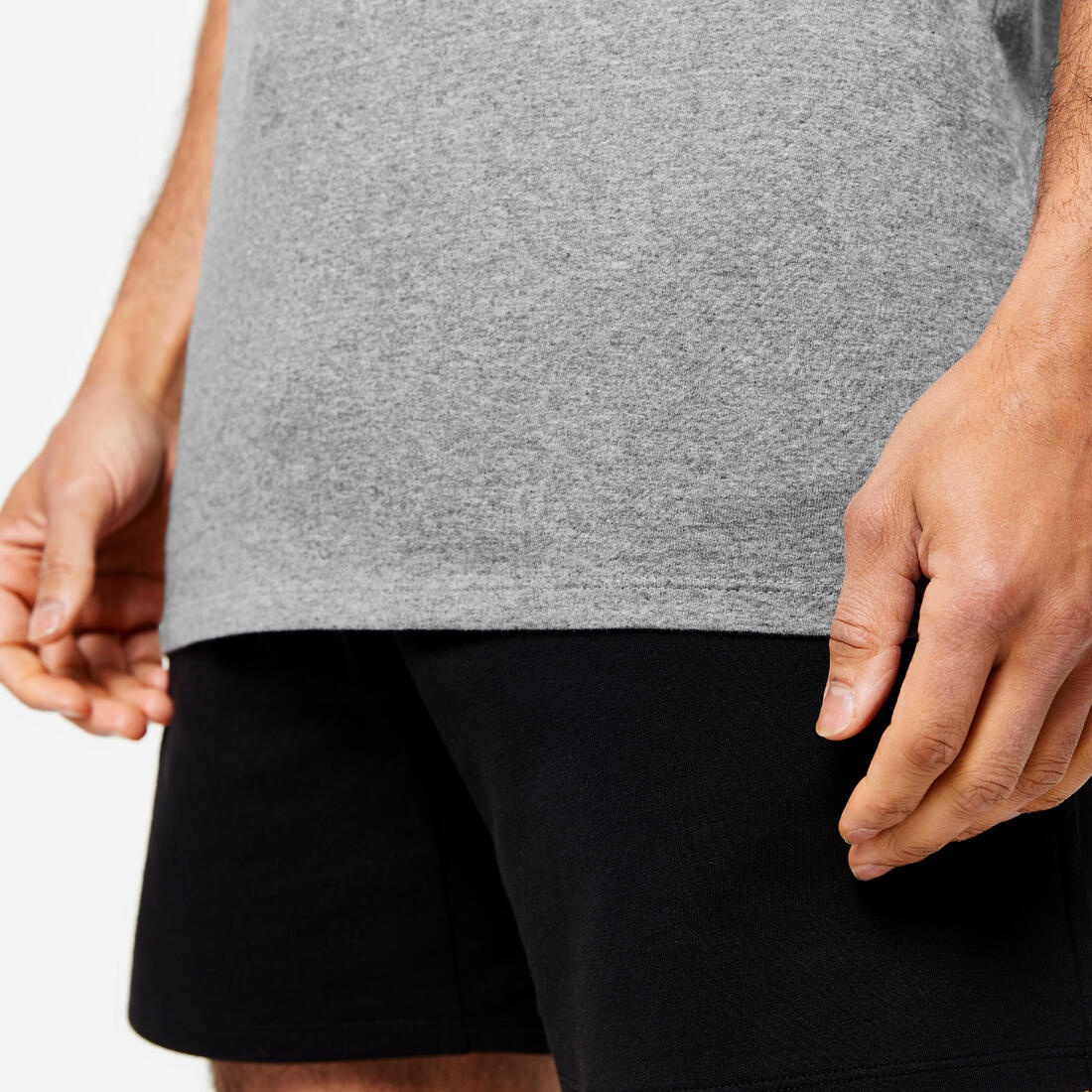 T-shirt fitness coton homme - 100 sportee