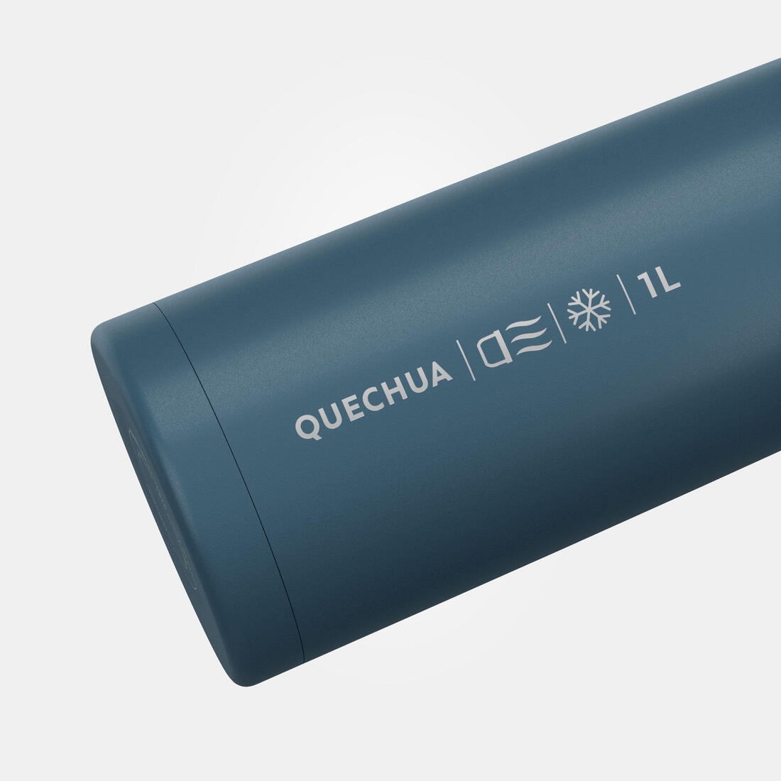 Bouteille isotherme inox 1L avec gobelet pour la randonnée