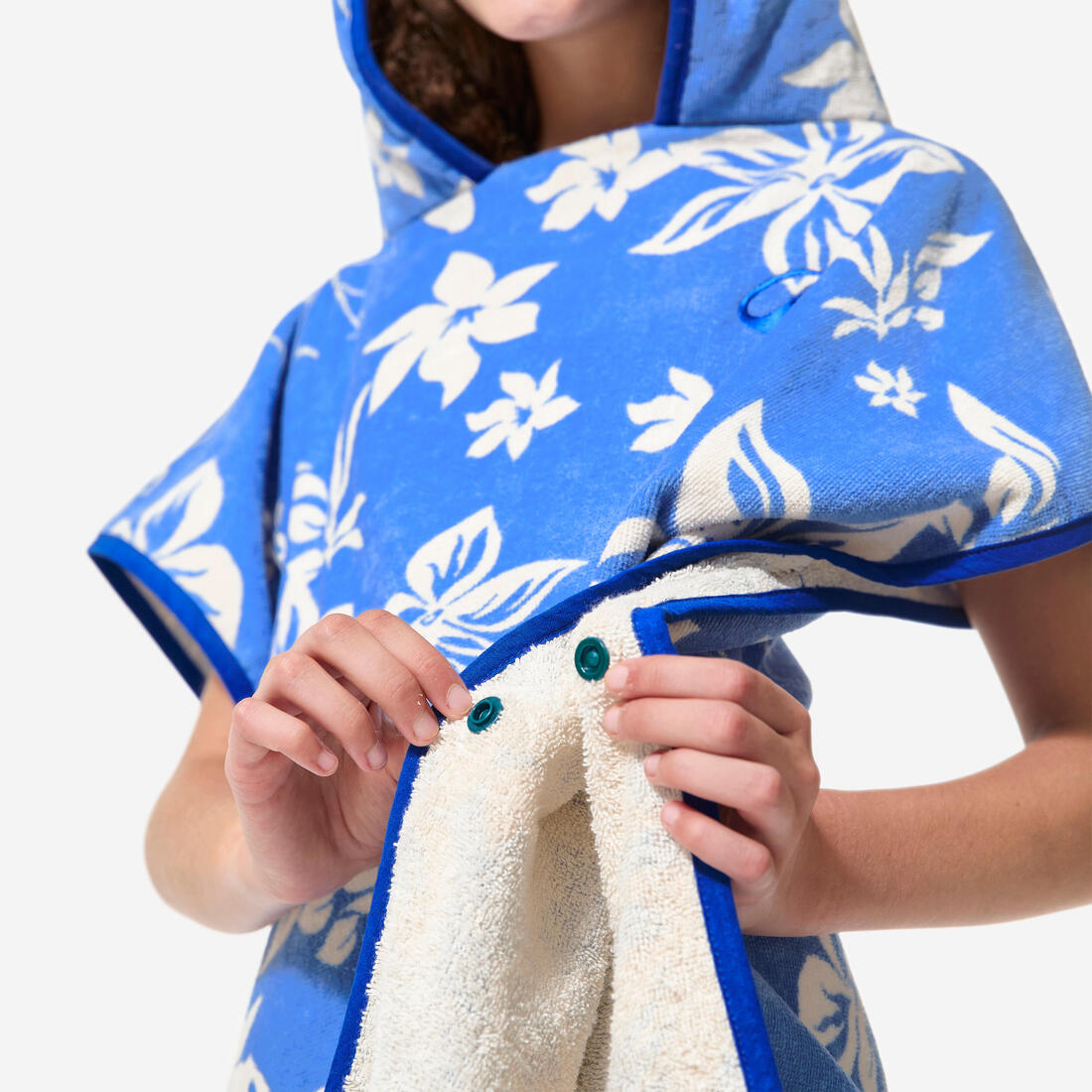 Poncho surf 500 junior (110 à 135 cm) surfy