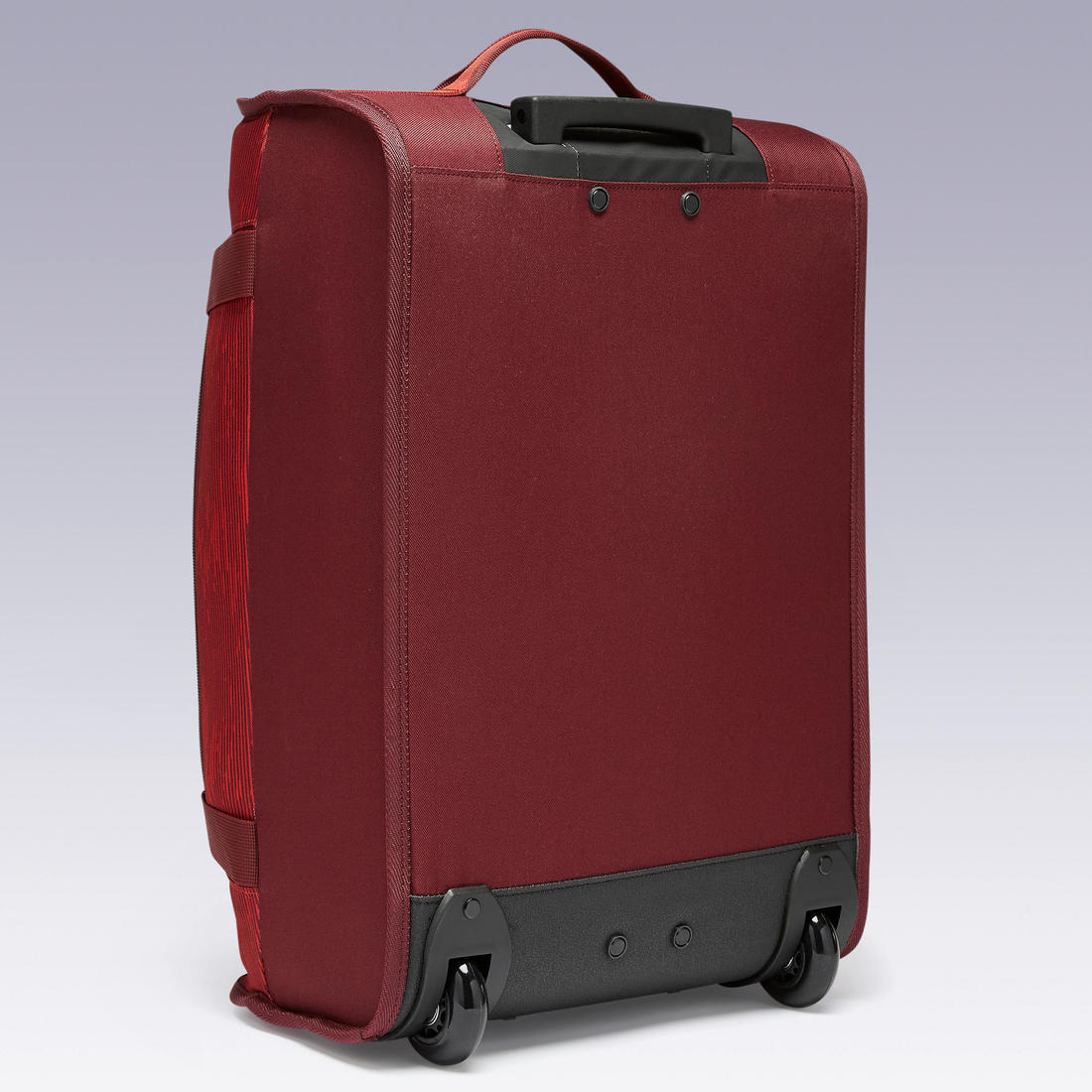 Valise 30L à roulettes - sac de voyage transport cabine - ESSENTIAL noire