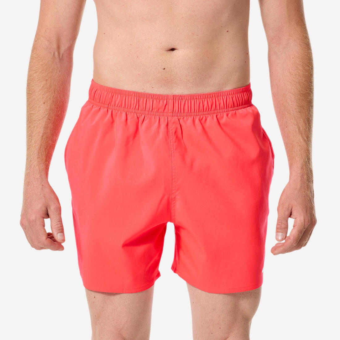 Short de bain homme, noir logo