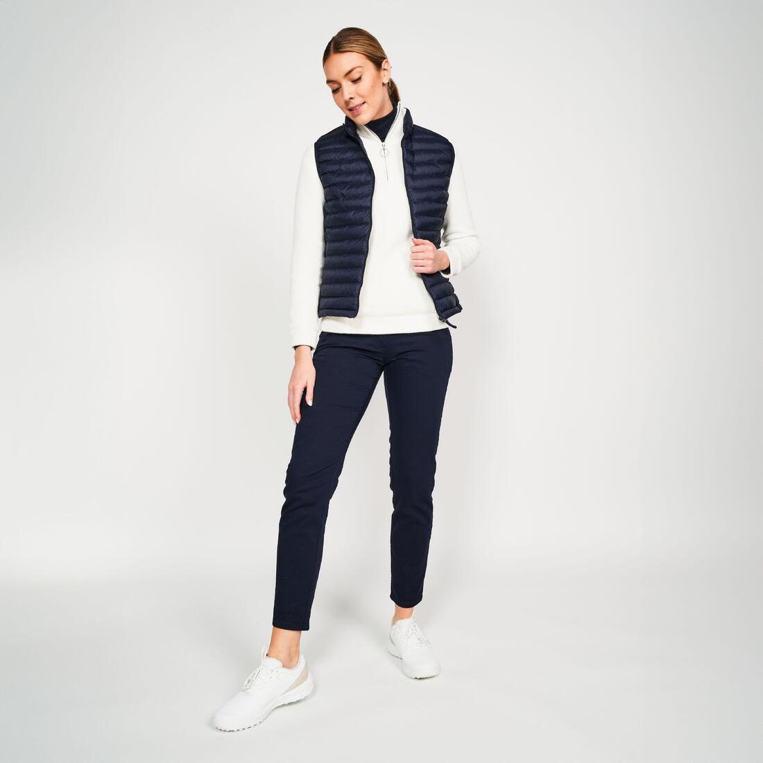 Doudoune golf sans manches Femme - MW500 navy