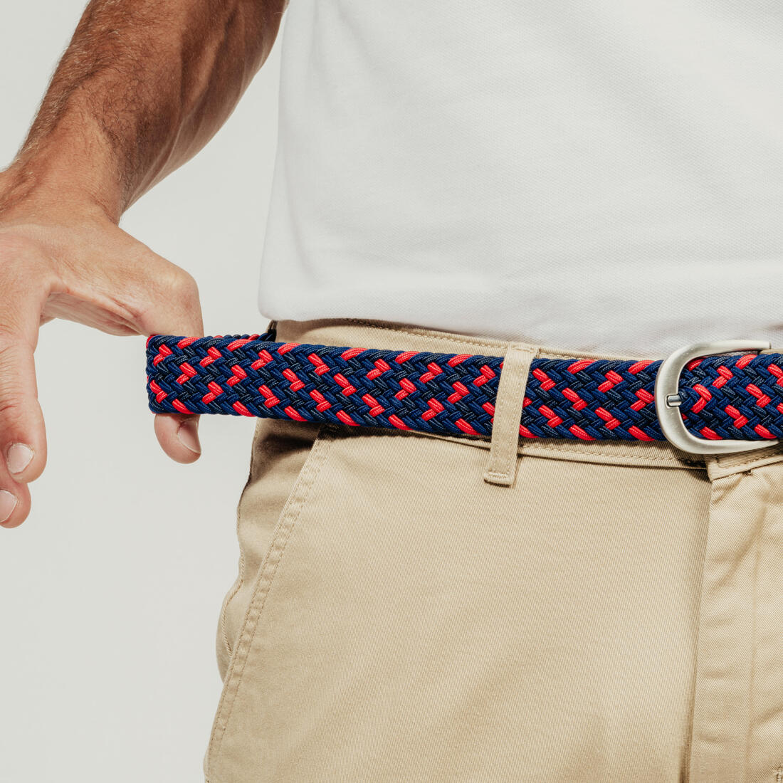 Ceinture golf tressée élastique & extensible