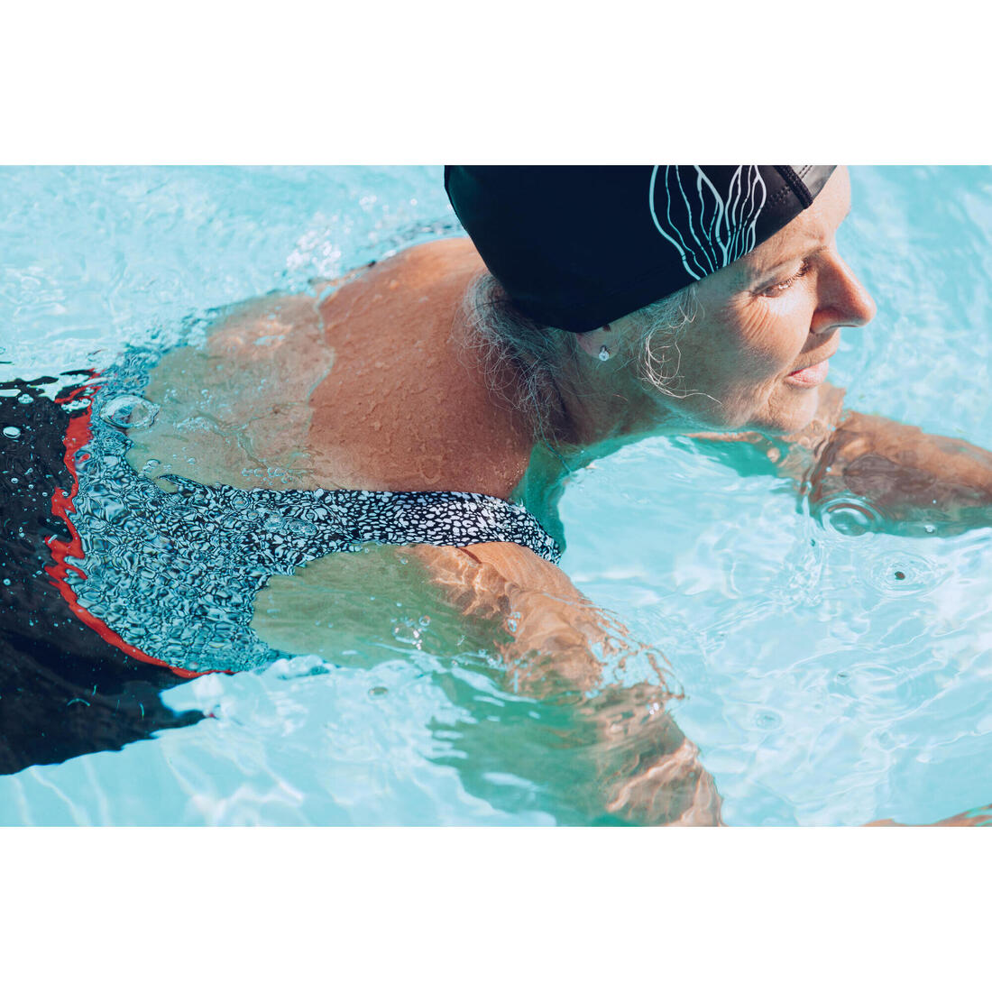 Maillot de bain 1 pièce aquafitness Femme - Rosy