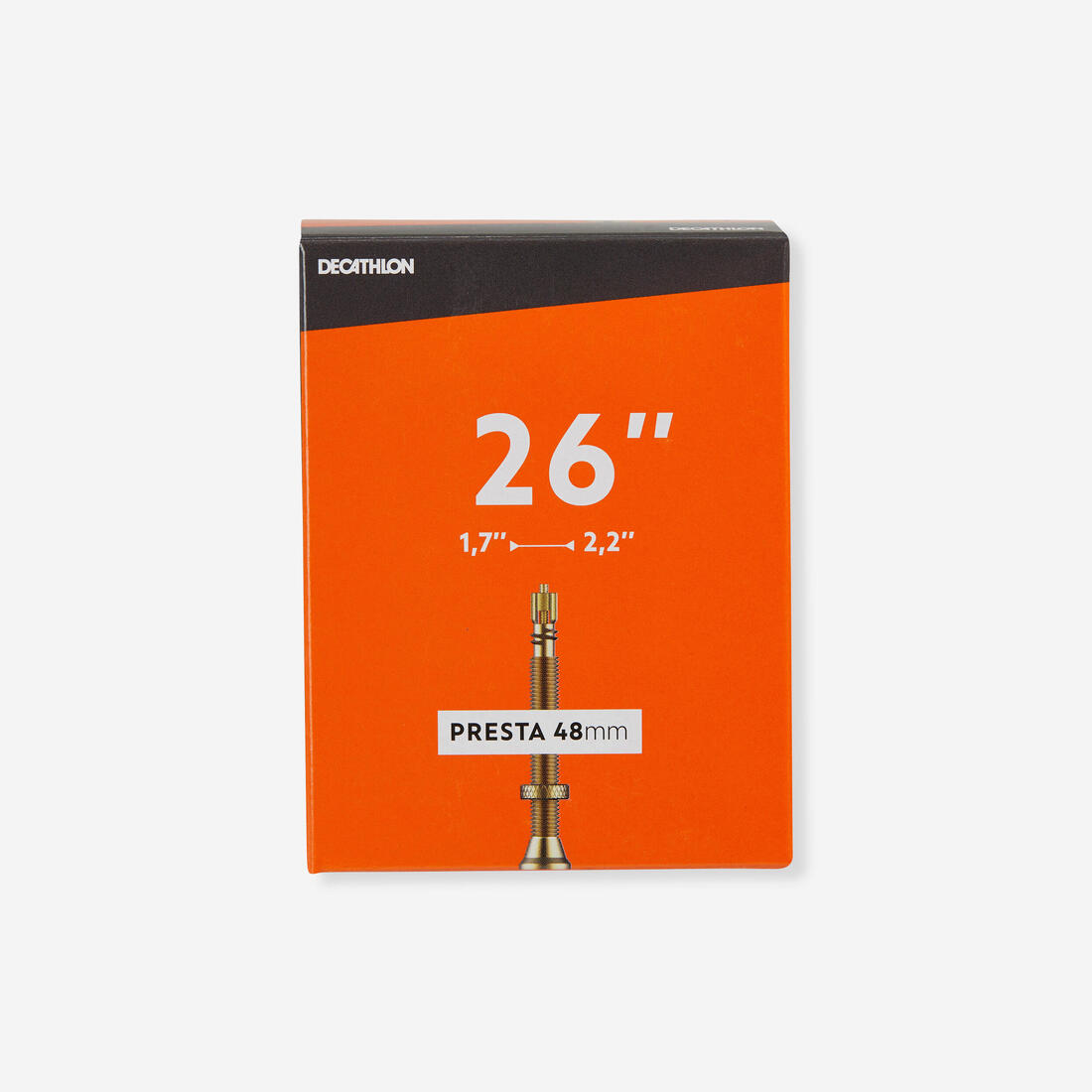 Chambre a air 26x1,7/2,2 valve presta 48mm