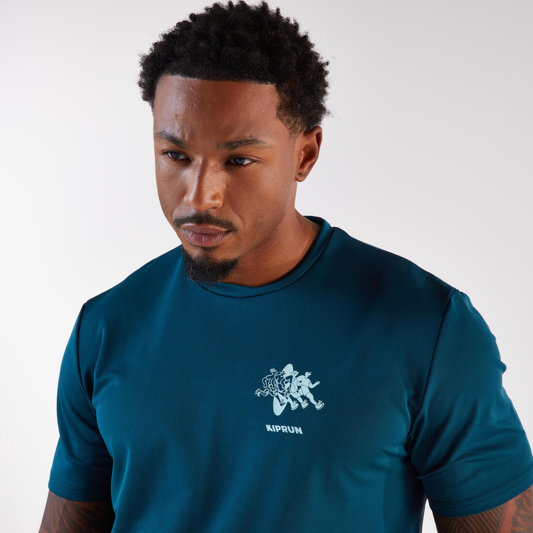 T-shirt running respirant Homme, Kiprun Run 500
