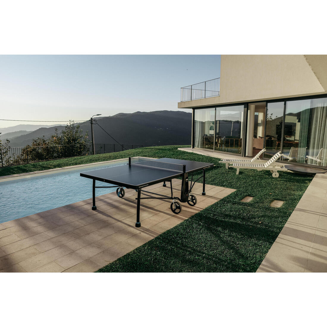 TABLE DE PING PONG EXTÉRIEURE PPT 930.2 NOIRE