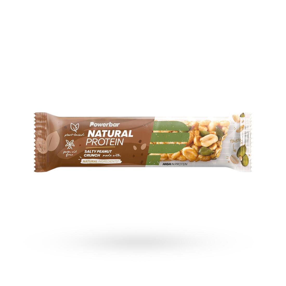Powerbar Barre Protéine Naturelle Cacahuète salée Crunch (3x40 g)