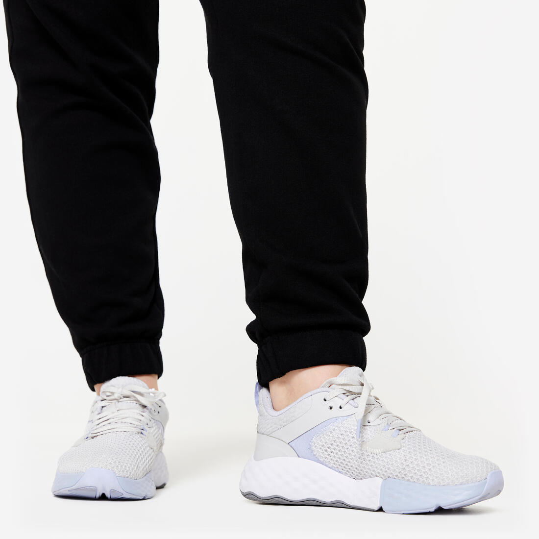 Pantalon de jogging droit en coton femme