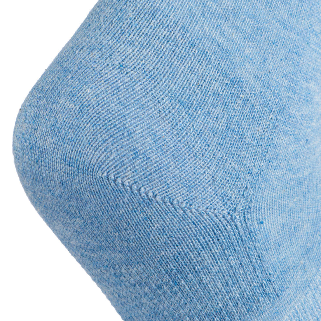 CHAUSSETTES DE SPORT ENFANT HAUTES ARTENGO RS 160 BLANC MARINE BLANC LOT DE 3