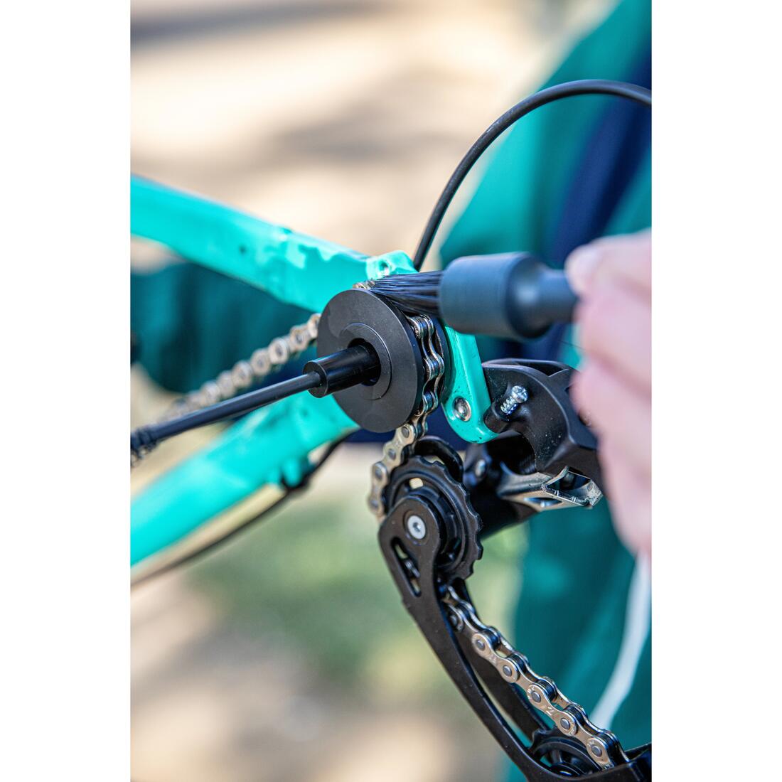 Repose chaîne axe traversant 12 mm pour l'entretien et le transport du vélo