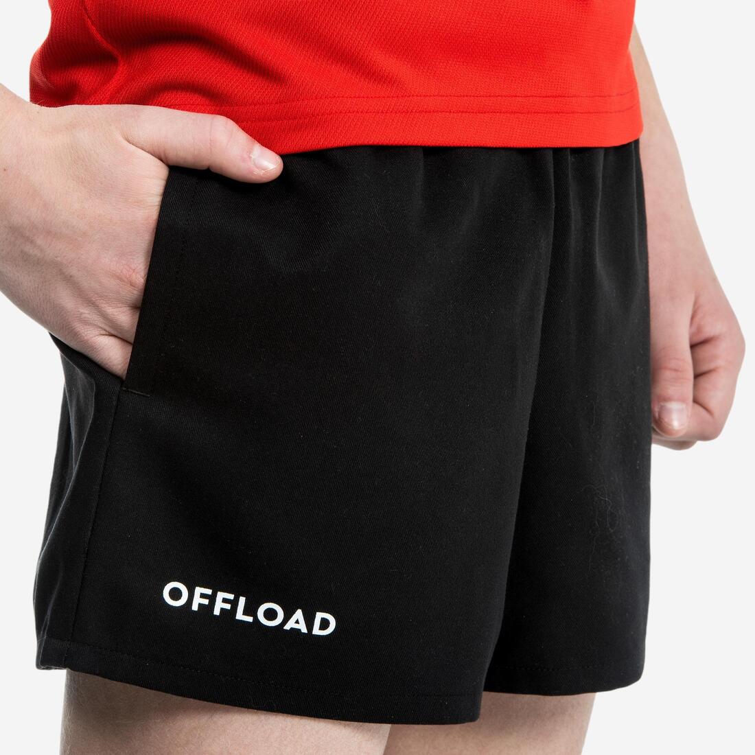 Short de rugby avec poches enfant - r100