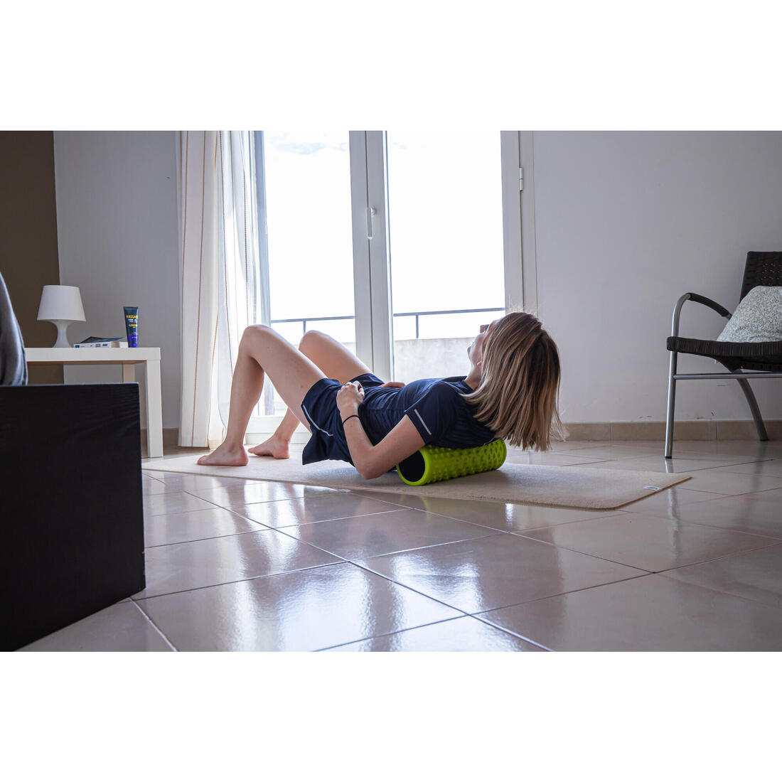 Rouleau de massage / Foam roller 500 HARD vert
