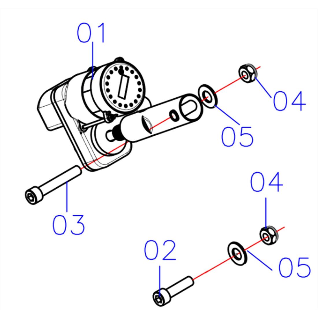MOTEUR D'INCLINAISON