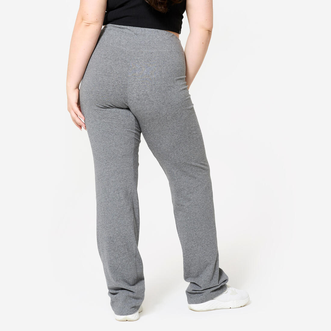 Legging de fitness évasé en coton femme