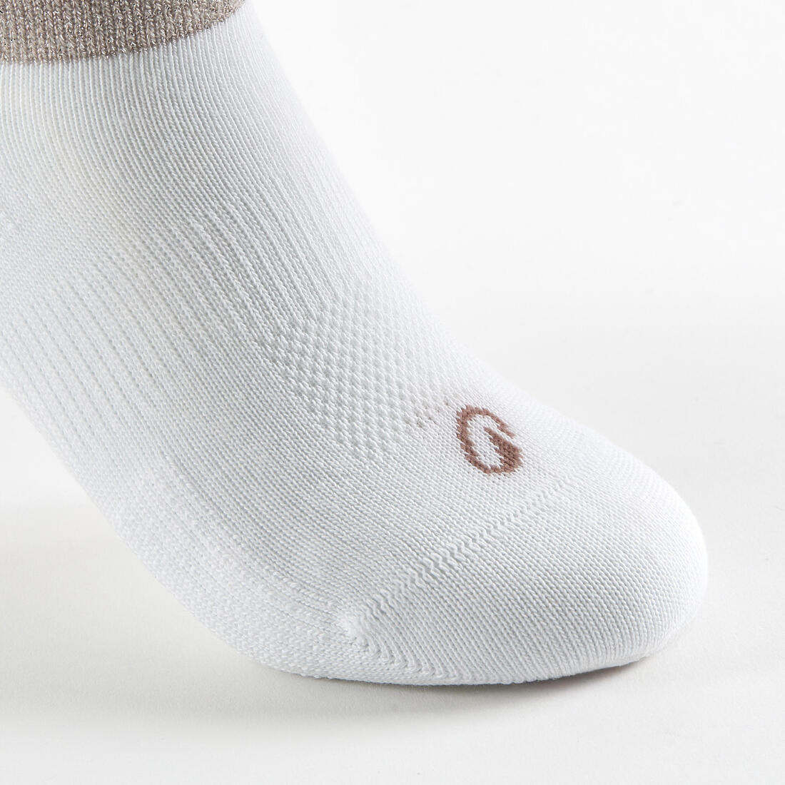 CHAUSSETTES TENNIS ENFANT BASSES ARTENGO RS 160 GRIS LOT DE 3