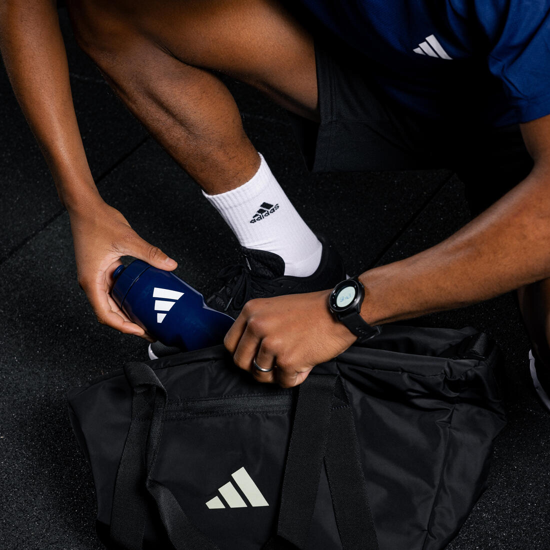 GOURDE ADIDAS 0,75L UNISEXE BLEU