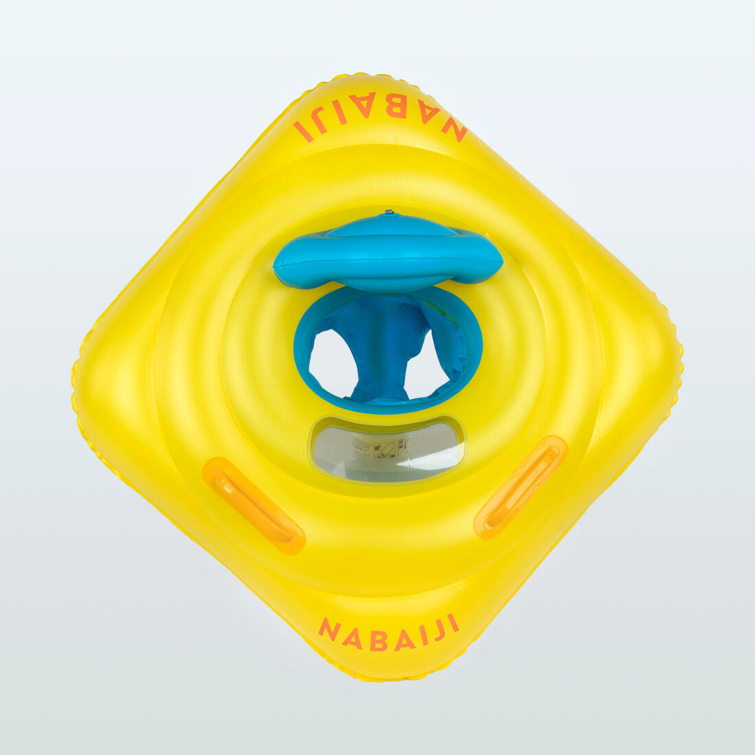 Bouée siège de piscine avec poignées Bébé 7-11kg - jaune
