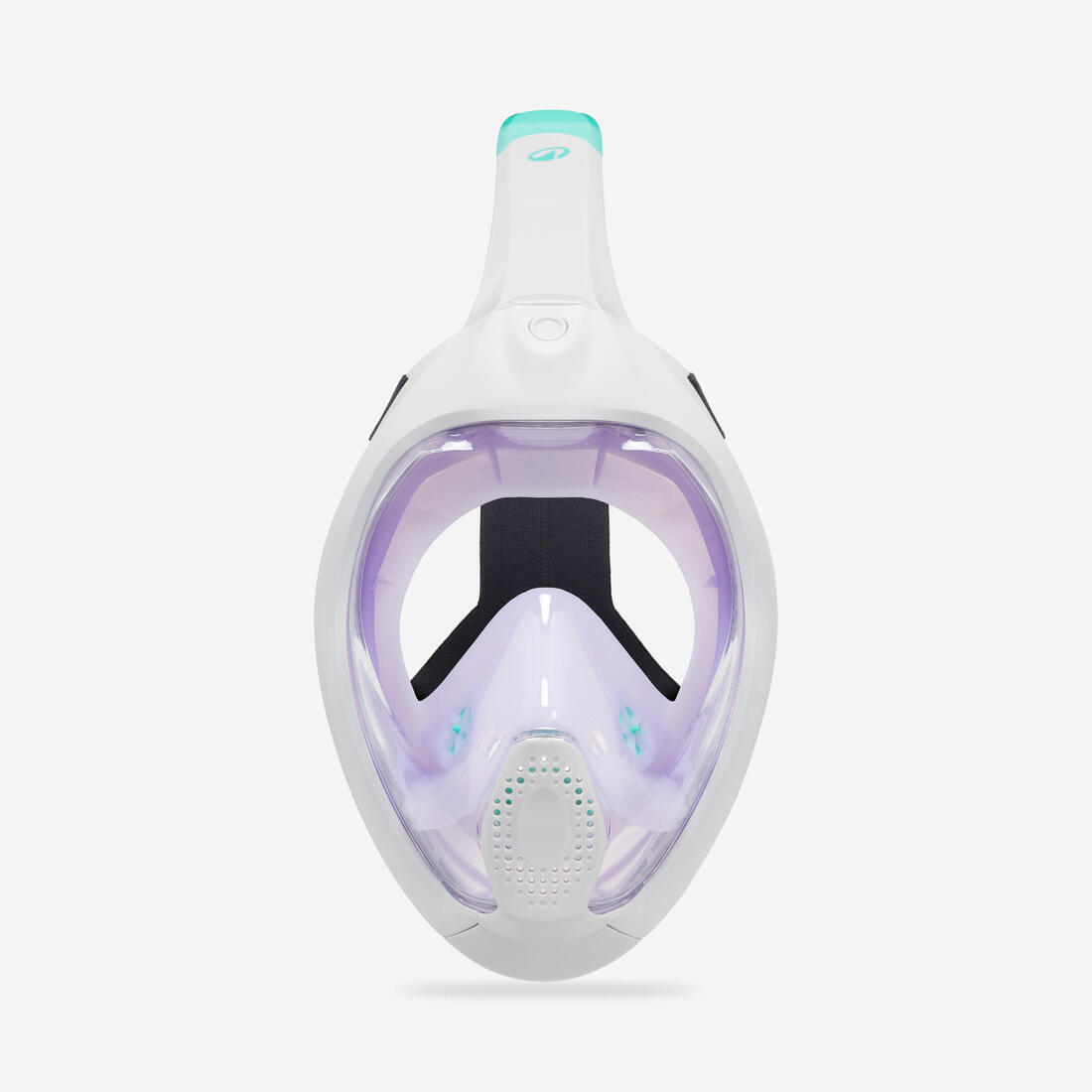 Masque snorkeling surface easybreath + avec valve acoustique > 10 ans - jungl