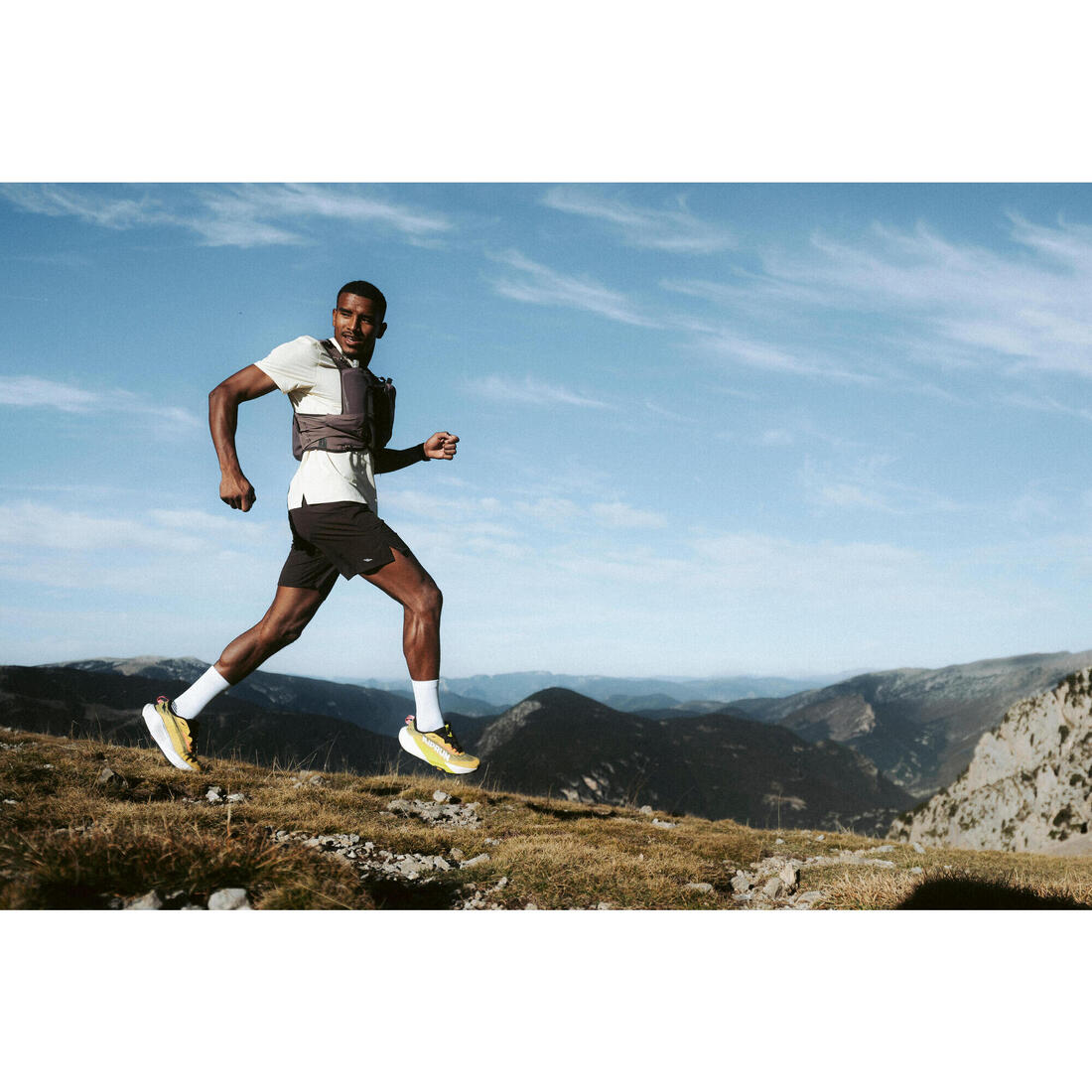 T-shirt de running longue distance homme - kiprun run 900 ultra