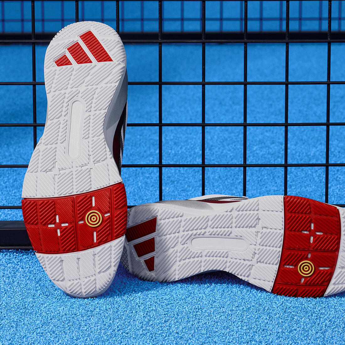 Chaussures de padel Homme - Adidas Crazyquick LS Padel Rouge