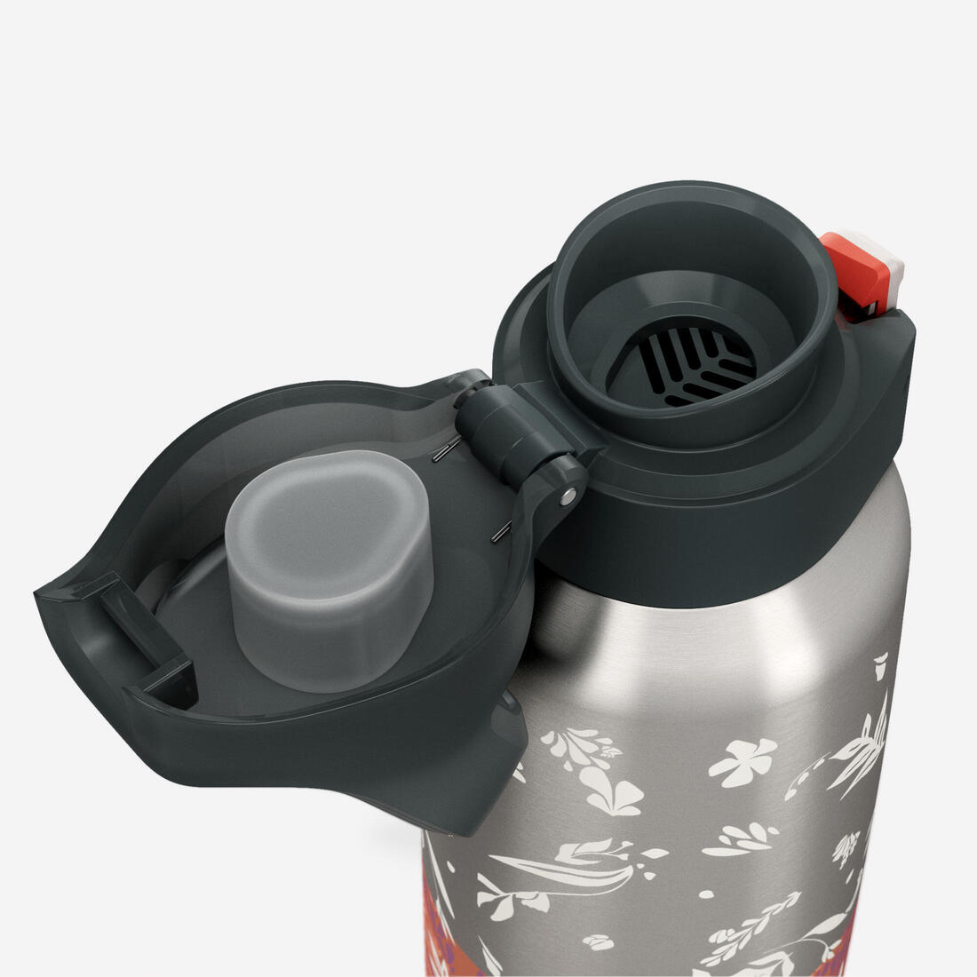 Gourde 900 isotherme inox 0,5L bouchon à ouverture rapide pour la randonnée