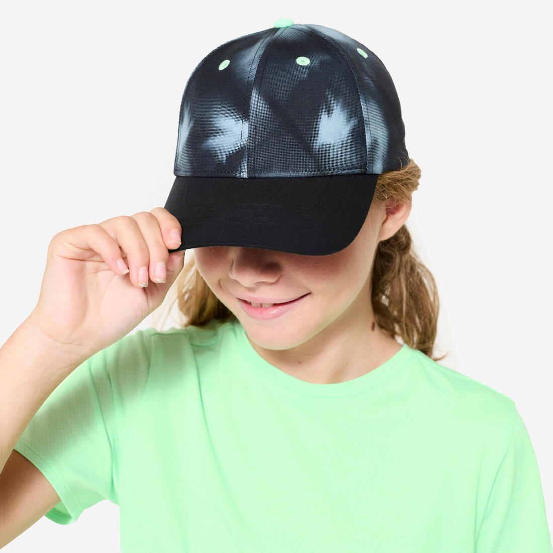 Casquette enfant respirante réglable mixte