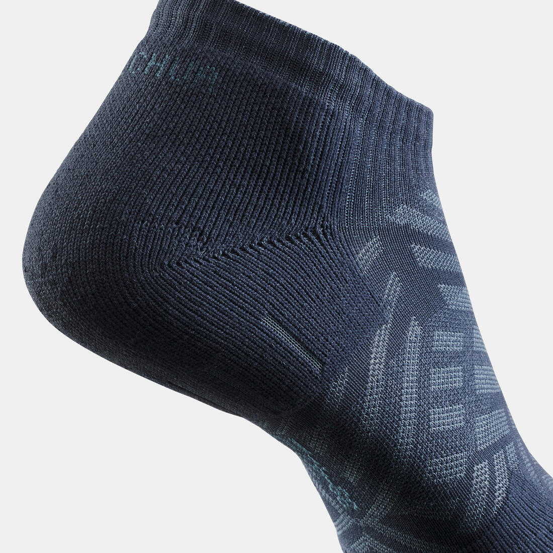 Chaussette Hike 100 Low - Grise - Lot de 2 paires