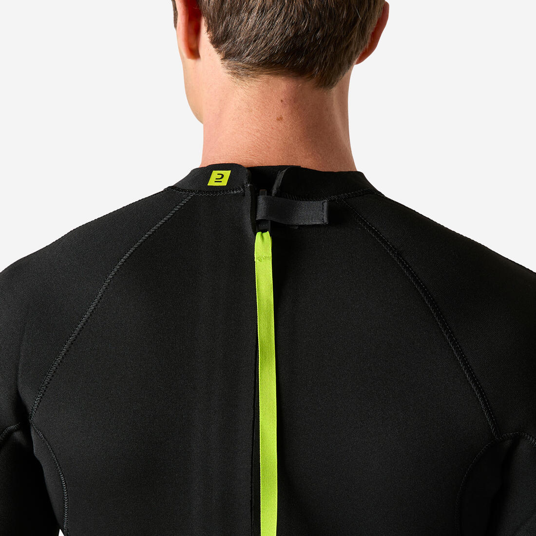 Combinaison SURF 100 Néoprène 4/3 mm homme noire