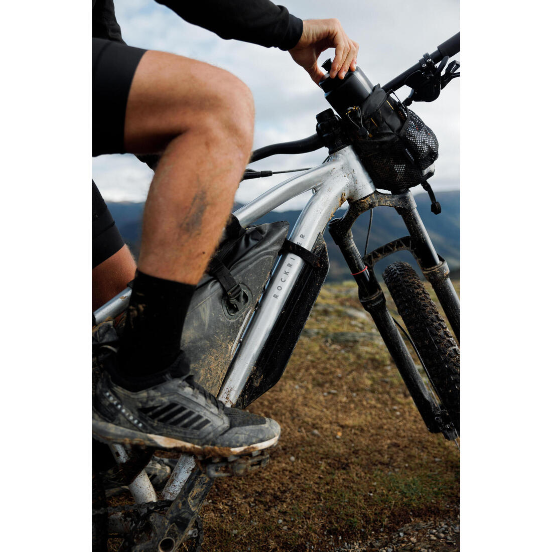 GARDE BOUE VÉLO VTT PROTECTION DE CADRE NOIR 26" - 27,5" - 29"
