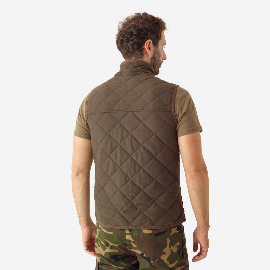 Gilet chasse matelassé silencieux 500.