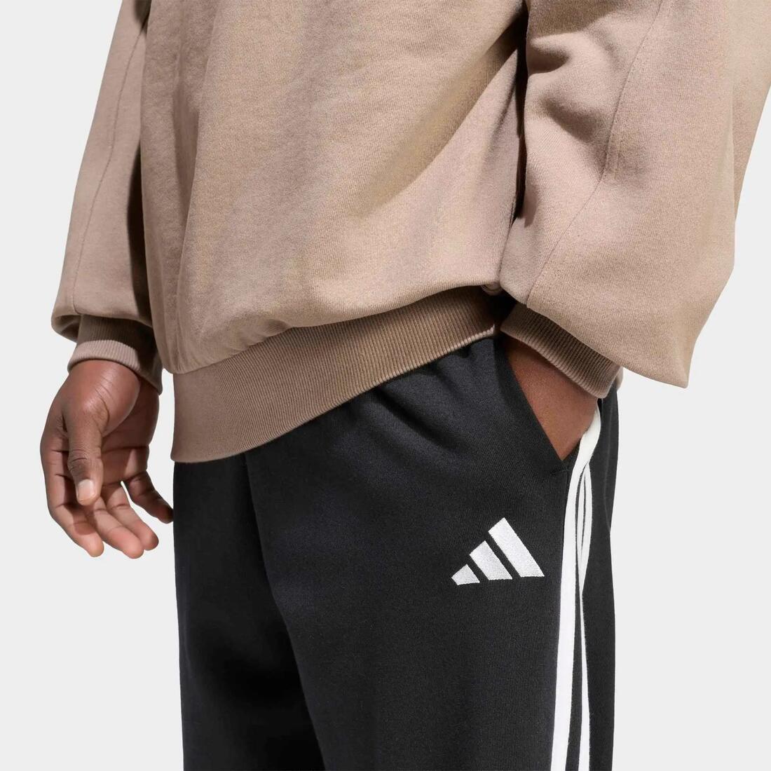 Pantalon en coton adulte, noir