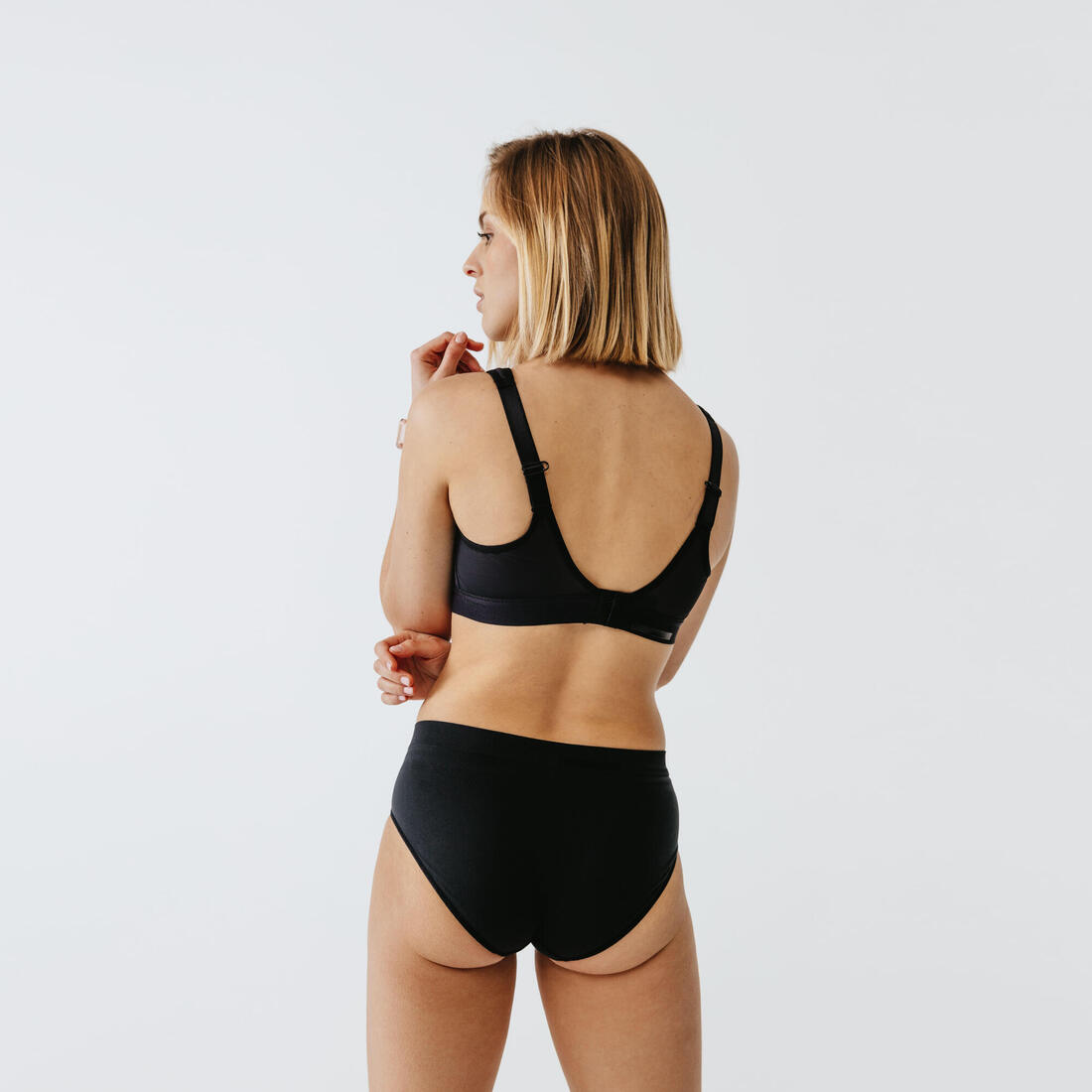 Brassière bretelles croisables maintien fort femme