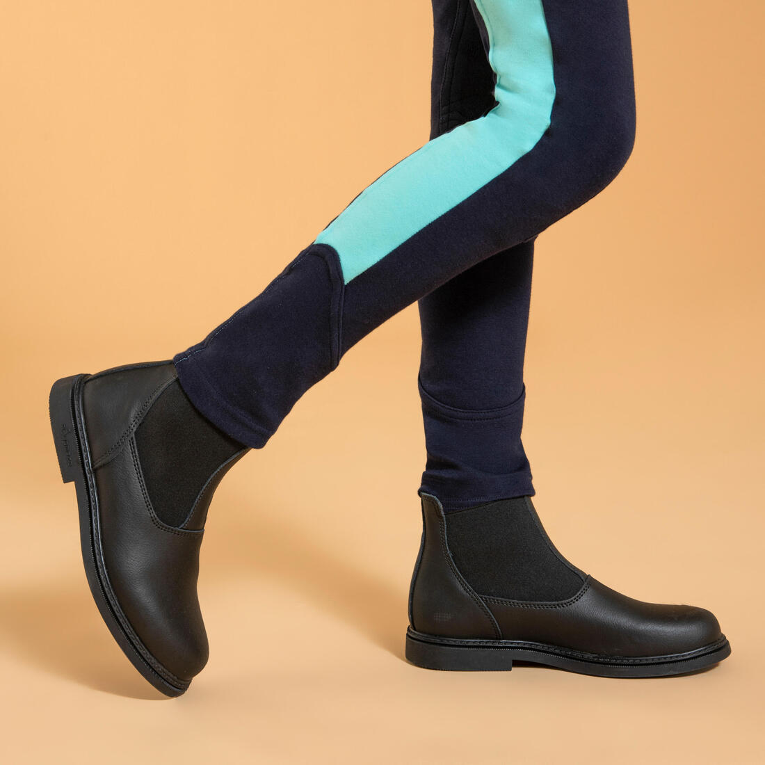 Pantalon équitation Enfant - 120 marine et