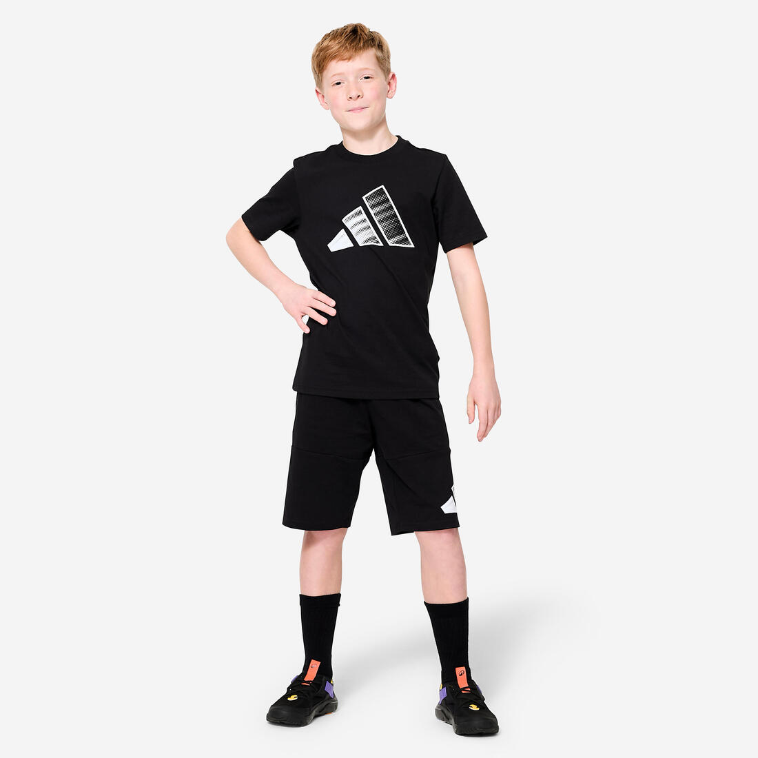 Short polyester en coton