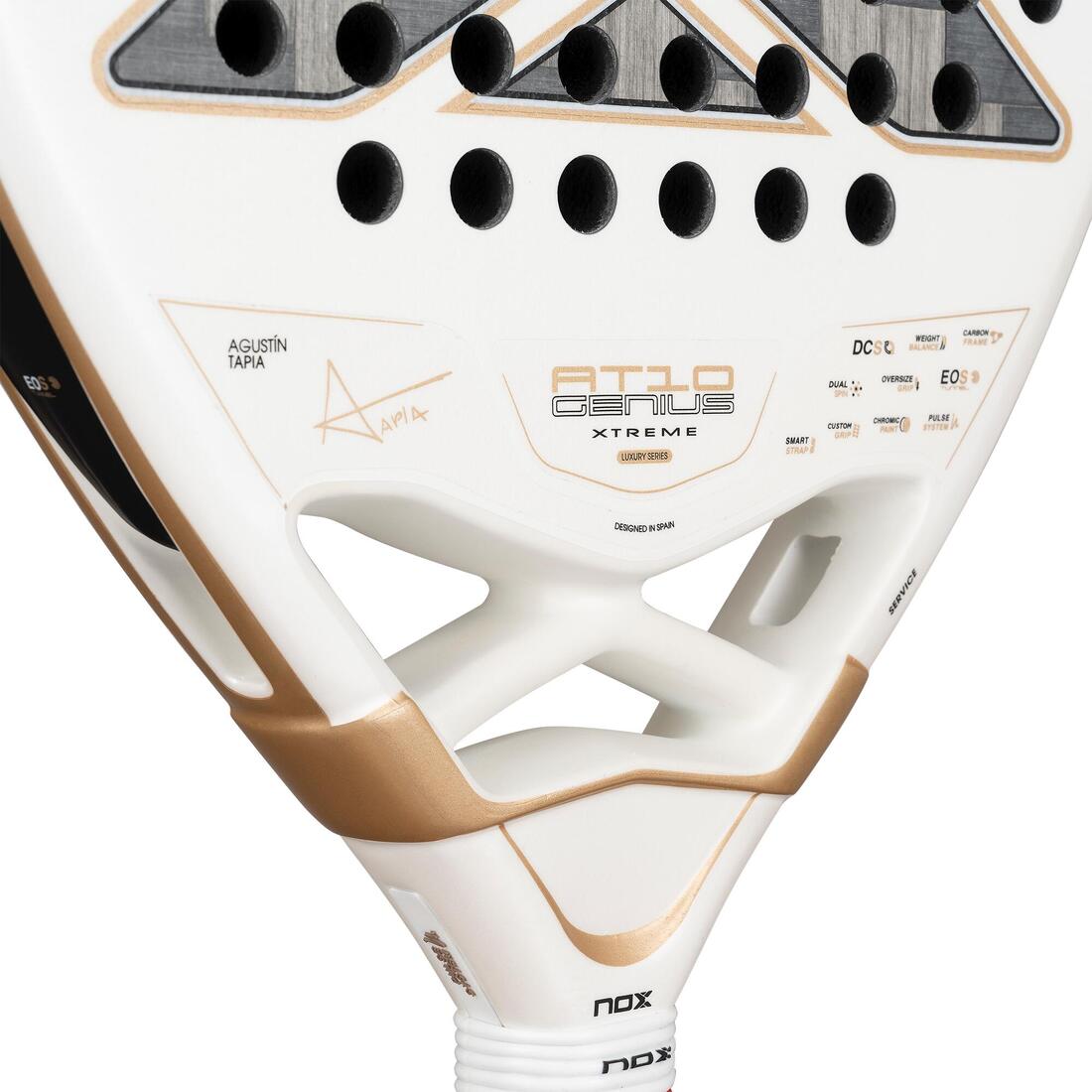 Raquette de Padel Adulte NOX AT10 Genius 12K Alum Xtrem 26 by Agustín Tapia