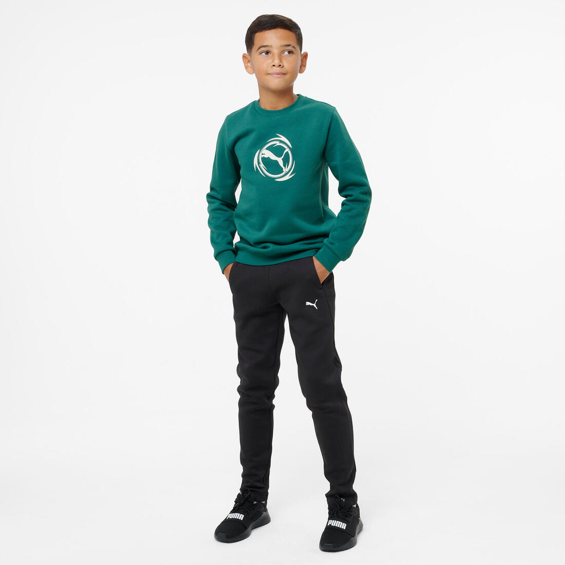 Pantalon de jogging enfant, PUMA ACTIVE PANT 2026 noir