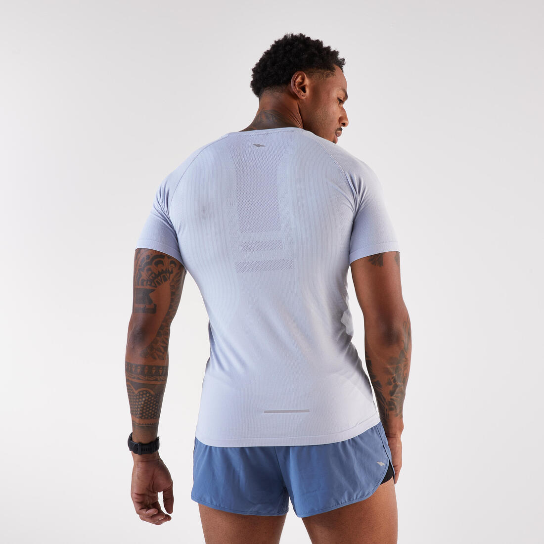 T-SHIRT DE RUNNING 500 CONFORT SLIM SANS COUTURES