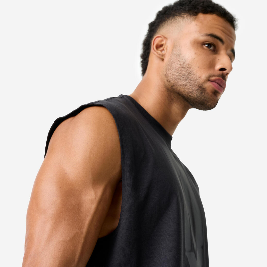 Débardeur de musculation oversize homme